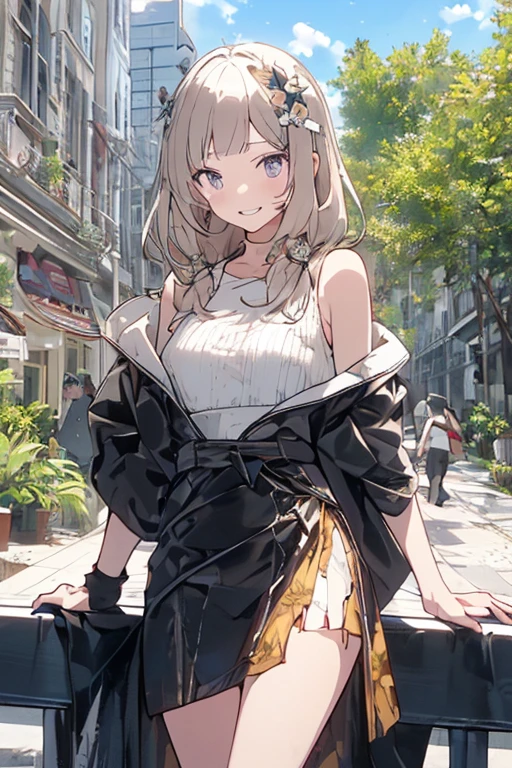 Girl wearing accessories