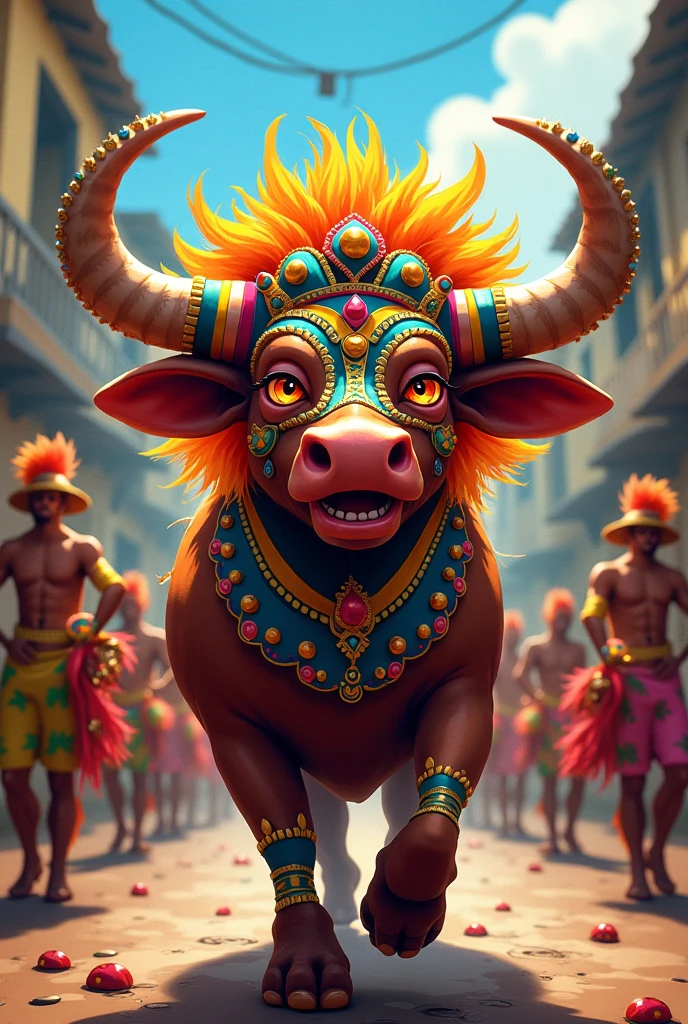 make an image of bumba meu boi
