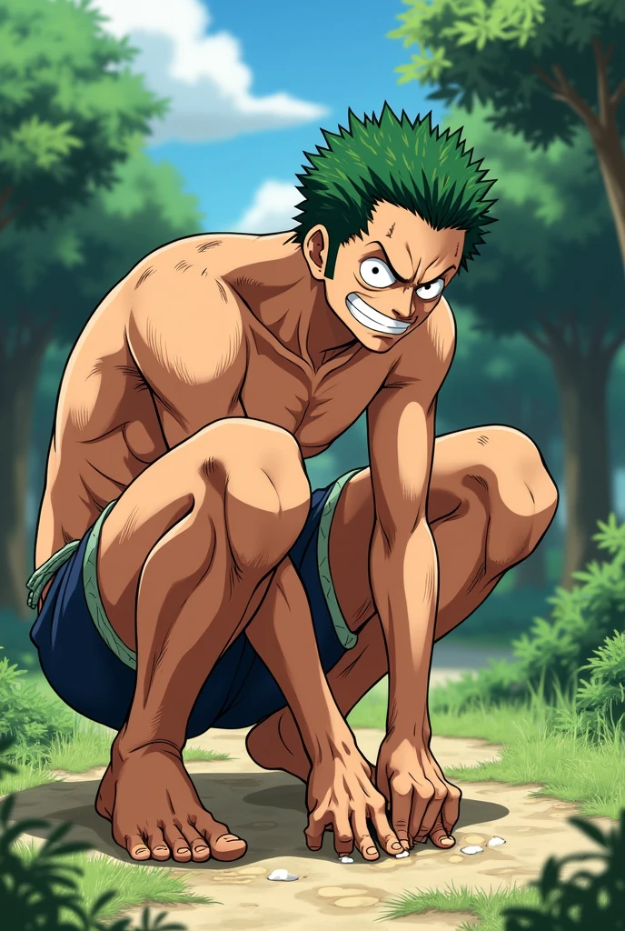 boku no hero academia artstyle, digital art, intricate details, 1boy, a young handsome boy bodybuilder, izuku midoriya, midoriya izuku, short hair, male focus, messy hair, freckles, detailed eyes, balanced eyes, detailed face, naked, nude, shirtless, pantless, detailed skin, smooth skin, big nipples, big muscles, muscular!!!, bodybuilder physique, exaggerated musculatures, ((huge penis)), horsecock, blushing, seductive, confident, smug, furrowed eyebrows, looking at viewer, mischievous, smirking, lustful, clenching fists, outdoors, beach, perfect hands, sexy and cute, masterpiece, 8K HD