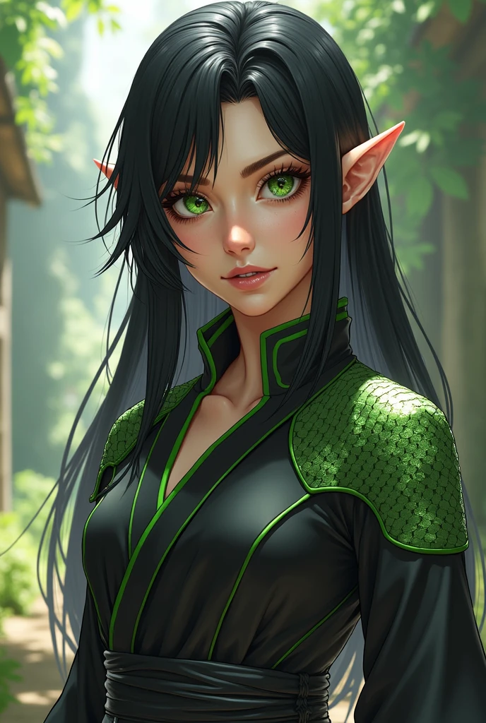((Close-up portrait of a girl with green eyes)), with glowing purple eye light, Violet luminous rays, dark fantasy portrait, Portrait in profile, (Cheeky face). Dark Fantasy, realistic 4k digital art, realistic 4k digital art, dark fantasy portrait, Dark Fantasy Digital Art, (Dark), But detailed digital art, sexy girl with green eyes, ((Gloomy color scheme:1,5)), 4k detailed digital art, Green glowing eyes, (NSFW), (A very dark room, little light, Low visibility)). (Strong shadow:1,6). twilight.detailed eyes, detailed hands,elf woman, detailed HANDS