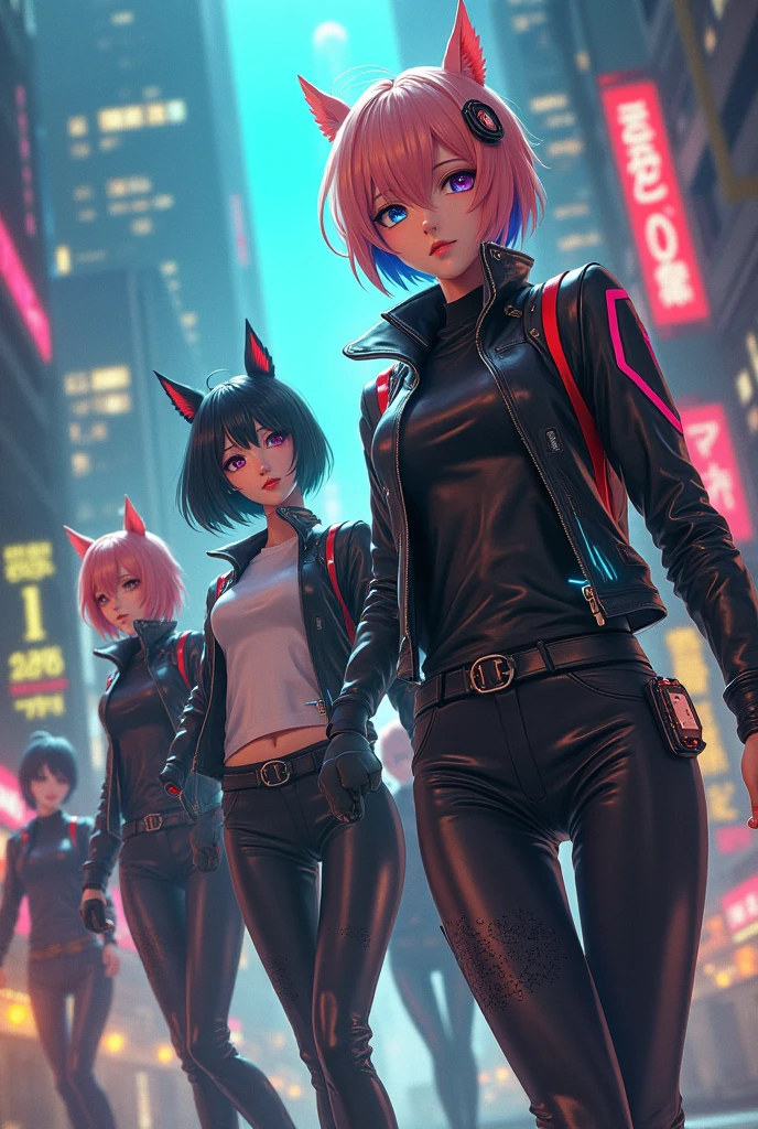 (((masterpiece))), full body frame, one beautiful girl with bob cut pale skin, angry, (short orange hair), (cat ear), (green eyes), (orange tail), model shoot style, a gorgeous a girl, freckles, dynamic hair, perfect body, small breast, highly detailed, more details, ((cyberpunk)) , ((neon light)), cinematic atmosphere, fog, precise correct anatomy, epic scene, artstation, ilya kuvshinov, zeronis, wlop, mignon, triadic colors, volumetric lighting , indirect light, dynamic lighting, two side light source, post-processing, global illumination, detailed and intricate environment, modelshoot style, 8K UHD, concept art, octane render, comic style