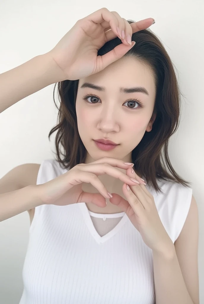 (Highest quality)), ((masterpiece)), (detailed),Perfect Face,Japanese,Mature Woman,Upper Body