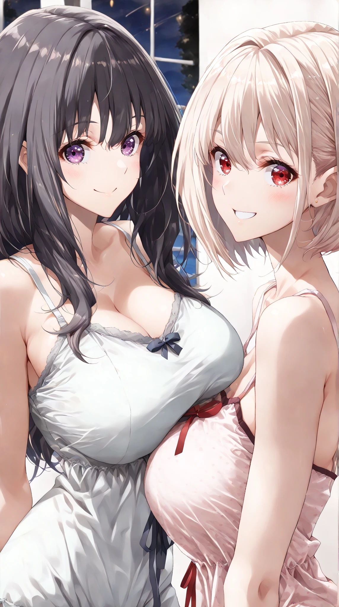 ((top-quality 8K Masterpiece:1.0)) lap pillow, black waist-length hair Brown eyes natural make up drooing eyes Light pink lipstick demagoguery Okame ((Glamour)) shame Turning red Gentle laughter (((white all lace bra White all-lace garter belt and stockings))) ((visible from chest to face)) ((Close to close:1.5))