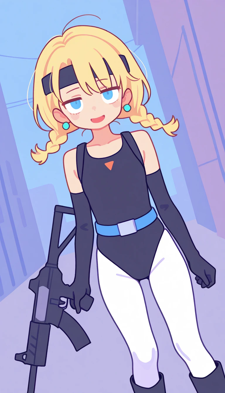((masterpiece,best quality)), absurdres,
<lora:Ember_McLain_Danny_Phantom:1>, Ember_McLain_Danny_Phantom, pony tail, aqua hair,
smug, goth, big belt,
blue fire and music notes in background, cinematic composition, dynamic pose,