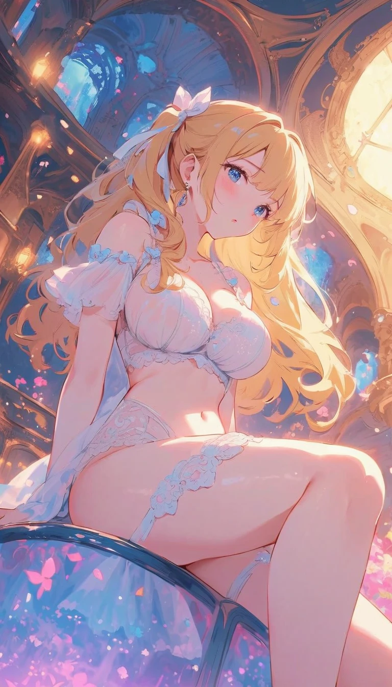 最high quality、Bigger on the screen、1 beautiful woman 、Like Fujiko Mine(( side shot ,))、Beautiful ass、Beautiful back、Thighs、bikini、Beautifully decorated、、親しいsmile、Beautiful groin、share、bikini、detailed groin、美しいThighs、Red Rose ,flower fractal fine art、Clear sky、blue sky、blue sky、Fill the screen with flowers、Bigger on the screen、Beautiful Eyes、lie on flower,s Beautiful Eyes,High-definition depiction, Realistic, 8K, Unity, , light smile, Beautifully and vividly drawn, , Beautiful, beautiful, clear skin、sexly ,比基尼 、Swimwear ,sexly 、Ecstasy、 Romanticism,mosquito。 The most beautiful form of chaos, Mr..々Farbe, Intertwined flowers, P article,Magical gentle light,smile,sexy,image quality、masterpiece、Beautiful Face、Super beautiful woman((Big breasted 22 year old office lady、Bust 120,Beautiful long ironed hair、Blonde Hair、height: 165cm。、sexy、Esbian、high quality、Beautifully decoratedbikini、Visual Arts、最high quality、1 woman NP: Worst quality ,Flower fractal art、、Beautiful radiance,High-definition depiction, Realistic, 8K, Unity, , light smile, Beautifully and vividly drawn, , Beautiful, beautiful, clear skin、sexly ((beautiful skin、sexly ,))Countless rays of light pouring down, Swirling Light, , Intense light is emitted from the magic flower circle front of the girl. Romanticism,: The most beautiful form of chaos, Mr..々Farbe, Intertwined flowers, Particle,magical gentle light,smile,sexly,image quality、masterpiece、Beautiful Face、Super beautiful woman((Big breasted ,Beautiful 、sexly、Esbian、、high quality、Visual art、Written boundary depth、、、universe、Happy smile、、、elegant、ticker beautiful decorative、、magic、、A kind smile、wonderful、Fluttering petals、、Cultivate fantasy、、Mystery light flowers、、art、art,mystery,Ultra-high resolution,atmosphere 最high quality、