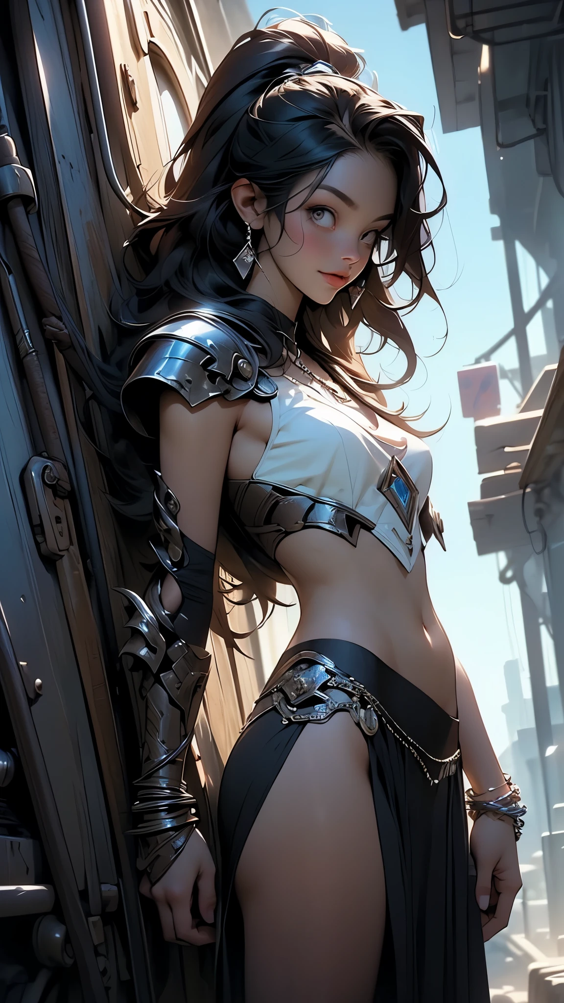 Photo,sharpness,Unique 850 4, Koda850 k portrait camera, F1.6 lens,hyper-realistic textures,spectacular light textures, Cinestil 800 Fashion Mechanics,(((Beautiful woman with left leg restrained and hung by chains))),(Tears flow, cry with pain),The lower breast area and the crotch area are torn,Hands are restrained behind the head by chains and shackles from the ceiling,Appearance,Beautiful girl with accentuated slender abs: 1.4,six-pack abs: 1.4, Bust Botox,Standing on tiptoe, long legs,Long brown hair fluttering in the wind,Brown hair, Long hair, Female Warrior Costume,((Wearing a torn sheer costume of a superheroine)),(No panties,No bra),(futuristic sci-fi battle fashion,elbow and knee cyberpad, cyberglove: 1.1),((Torn costume)),The belly comes out and the navel is visible,Thin sheer costume,The chest area is torn,metallic shoulder armor and combat gloves,shredded costumes,cyber long combat boots with golden knee pads,Anatomical,(futuristic sci-fi battle fashion, cracked elbow and knee cyberpads, torn cyberlong boots, torn cybergloves: 1.1),((straddling the iron bar)),(tied perfectly by iron chain), Restraint, Slave, collars, contempt, (Chained), ((Hands tied behind the back)), 4 chains hung from heaven, Metallic shackles and fetters, wet crotch clearly visible,((Hands are restrained above the head)), the neck is chained,Chain from left knee to heaven,Chained by rusty iron chains,((Chains over clothes)),((the tip is protruding, areolas protruding,The shape of the pubic area is clearly visible)),Sweating,Wet,Wet crotch,Wet thighs,bloods,Junkyard, blood splattered, Realistic, (bruises, dirty, Ripped clothes, skimpy clothes, Blood: 1.3), broken shields and battle spears,(((A drill for drilling holes with four pointed fingers is directed towards the bodydrill splits the ground and extends upward towards the crotch))) ,Vast prison,((wide prison with sunlight)), peeling ceilings, broken slabs, Rebar between cracks, Realistic material details, Extreme details,