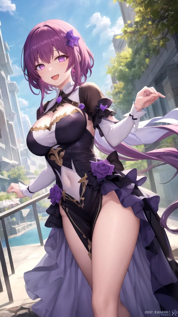 Silver Hair、Bobcut、Completely naked、blackい天使の羽を持つ女性、Big Breasts、Spread your legs、Nipples、vagina、羽根のモチーフが付いたblackい服、Her clothes are open, Exposed breasts and thighs、Show off your thighs、It also has a purple gem..、Official Anime Artwork, Ayaka Genshin Impact, black, Shalltear Bloodfallen, Detailed Key Anime Art, black photo, Ayaka Games Genshin Impact, Gap Moe Yandere Grimdark, Fine details. Girls' Frontline