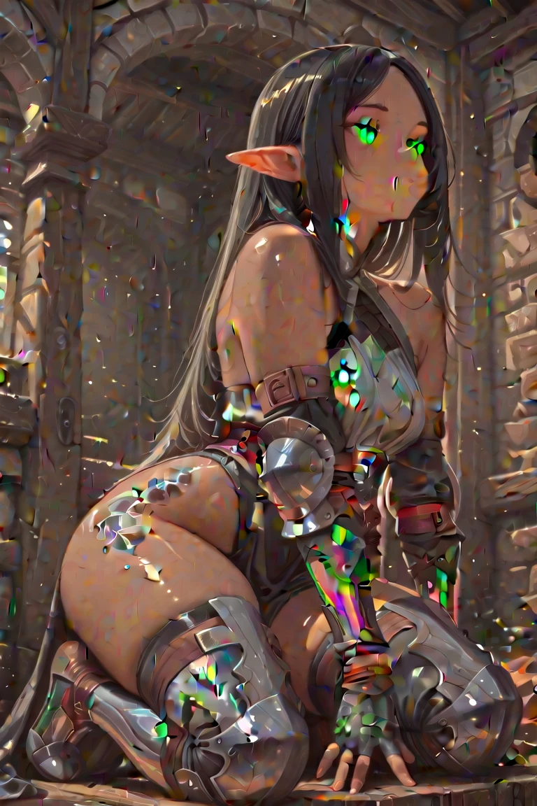 aria blaze from my little pony ,aria blaze as a girl ,(((twintail hair))) , (((bare belly))) ,(((dark night))) , (((valley in background))),(((all fours posing on the edge next to valley ))) ,(((wear black and white sheer lace revealing transparent maid dress))) , (((wicked smile))) , (((wear pink panties))) ,feet ,(((bare belly))) , (((bare legs))),(((bare butt))),full body is visible , (((sexy pose))) , (((sexy face))), bracelets , big breasts , lush breasts , Bulky Breasts , voluminous breasts ,(((look at to viewer))) , (((eye contact))), (((high quality))) , detailed , realistic ,(((close view))),(((upskirt view))),(((back view))),(((full body)))