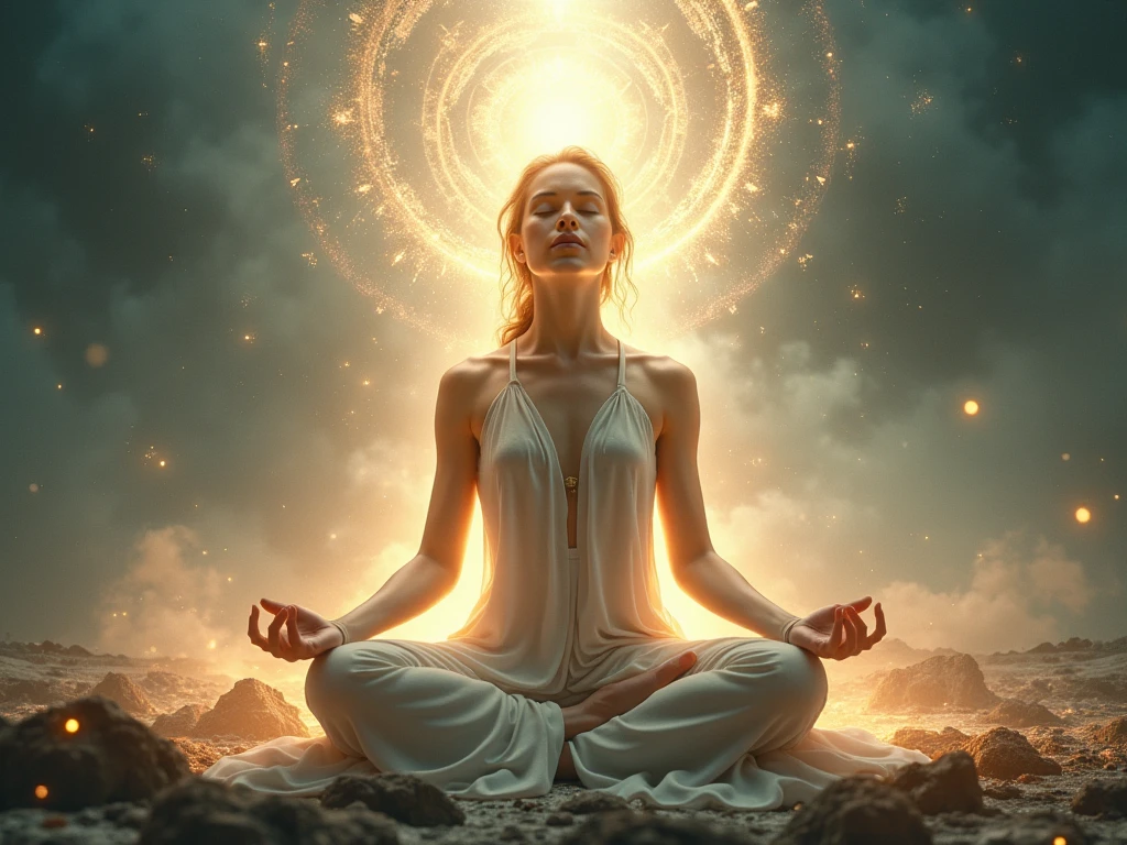 Like the seventh chakra, representing the connection with wisdom and higher consciousness, The seventh element could be seen as access to divine wisdom. In practice, This can be translated into meditation, prayer or deep contemplation, looking for that connection with God, providing guidance and understanding beyond human knowledge.