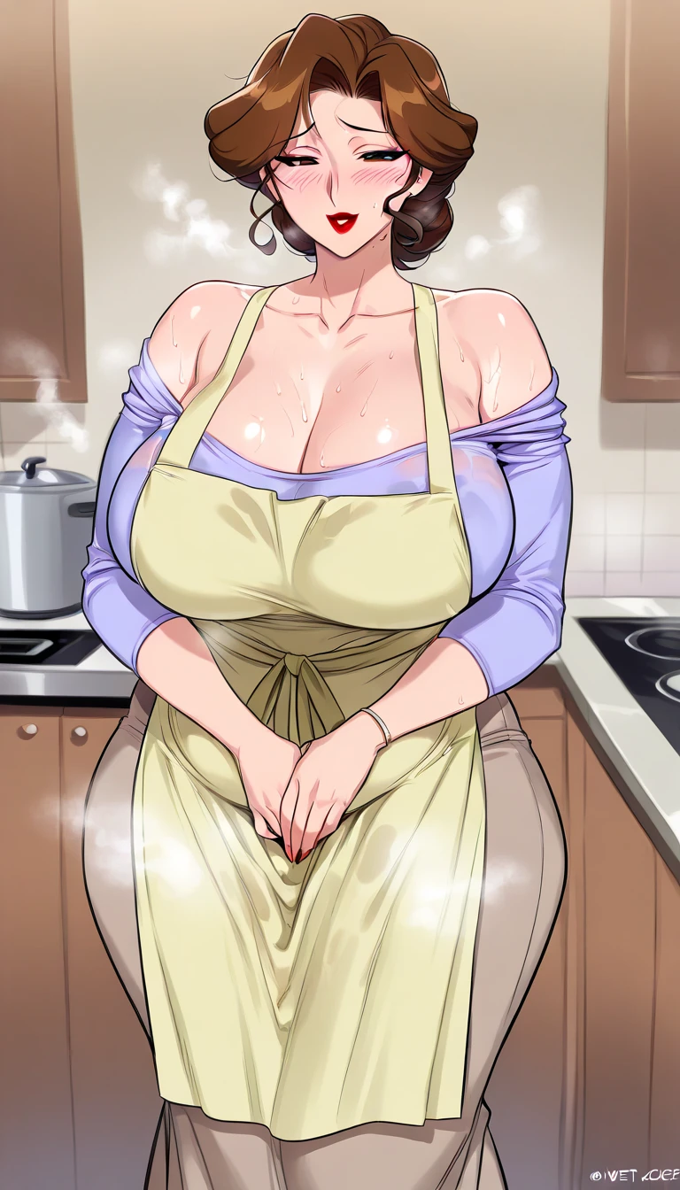 score_9, score_8_up, score_7_up, score_6_up, score_5_up, score_4_up, bj, 1girl, open eyes, beatiful eyes, Tsunade Senju, naruto series, woman horny, apron, in a cafe, hug, smile, wooden floor, woman and shota hug huge breasts, cowboy shot, full body, size difference, age difference, floor, wet, horny, shota, small penis,
huge breasts, hug breasts,