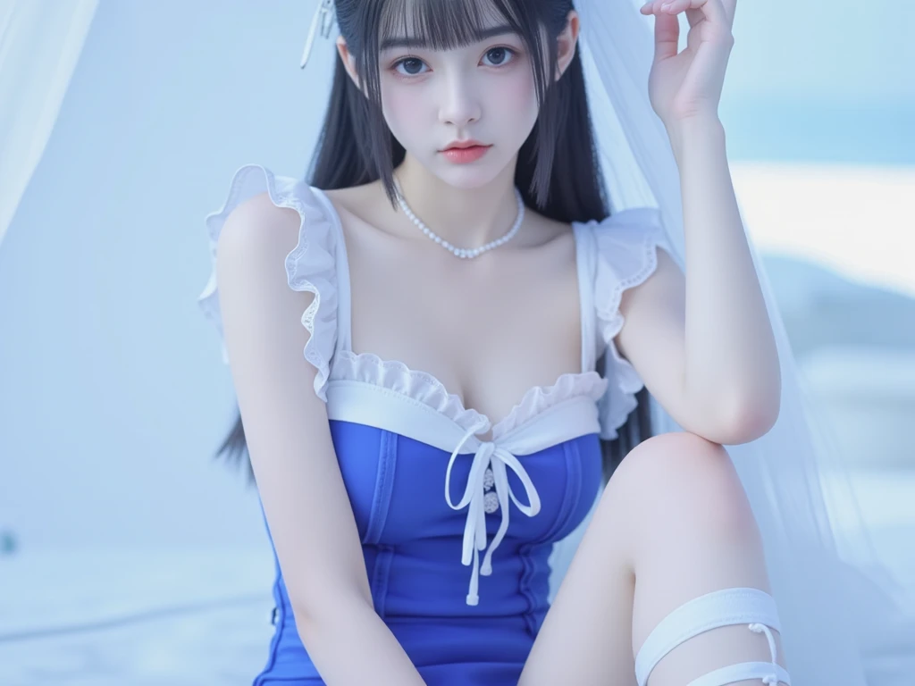 Enako,cosplayer,cosplay,masterpiece,real,4K,realistic,anime costume,