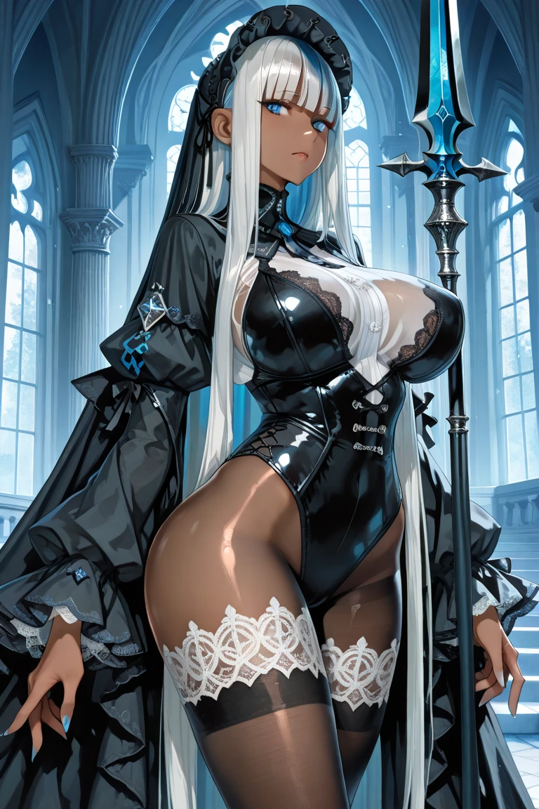"（tmasterpiece，top Quority）in dark style，Back perspective，Cocked buttocks，Buttocks close up，White liquid flow，ssmile，Deadly atmosphere，Doomsday scenario，White lace cape，Charming female image，Sexy and charming，Teary eyes，Wounded courage，Extremely beautiful face，Spread your legs and squat，Bottom perspective，Huge buttocks，look from down，soles of feet，Lovely charming young lady，Full naked buttocks，High gloss"