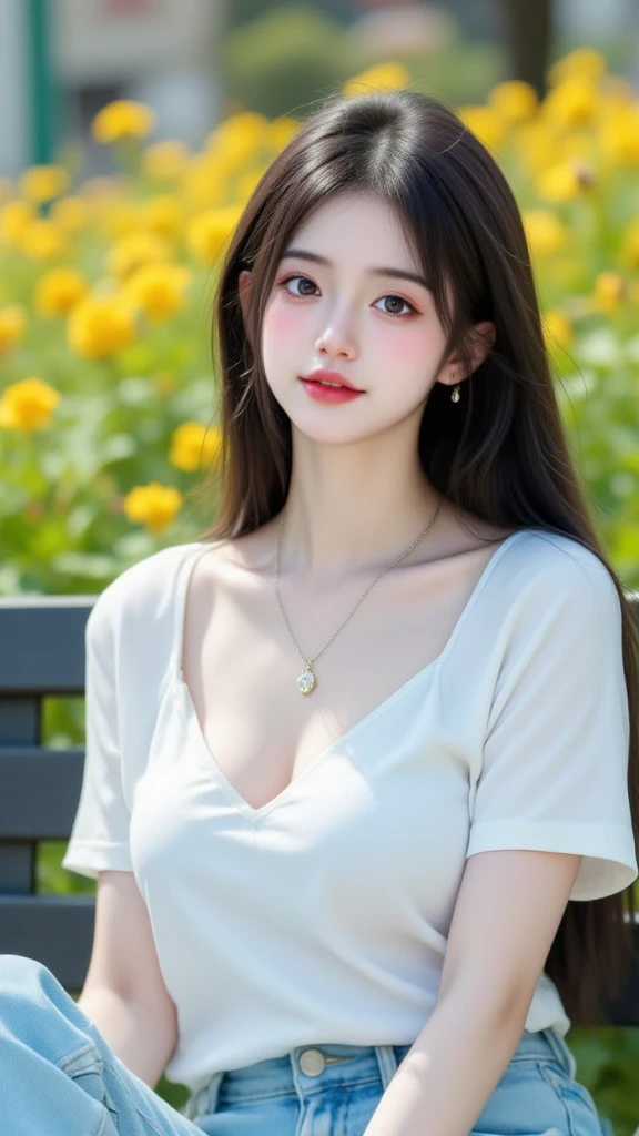 perfect anatomy, best quality, ultra quality, masterpiece, exquisite, ultra detailed, hyper detailed, extremely detailed, intricate details, photo quality, ultra high resolution, 16K, photorealistic, photo-realistic, raw photo, realistic textures, lifelike representation, highly realistic, lifelike proportions, accurate body structure, realistic anatomy, precise anatomy, proper proportions, true-to-life anatomy, accurate limb positioning, realistic body shape, dynamic lighting, natural shadows, rich texture, absurdres, crystal clear, hyper-detailed, high fidelity, slender body, slim body, detailed face, perfect face, super realistic beauty girl, detailed eyes, perfect eyes, perfect body, bare skin, no bra, no panties, necklace, japanese actress, 1 girl, solo, short brown hair, 17yo, nipples under white T-shirts, (One girl), Beautiful Face, (Realistic Face), (Blonde Straight Hair), Beautiful Hairstyles, Photorealistic Eyes, Beautiful details in the eyes, (Realistic Skin), Beautiful Skin, (Golf Wear), Absurd, Charm, 超High resolution, Ultra-realistic, High resolution, Golden Ratio, medium breasts, small nipples, small erect nipples under shirts, whole body, ((Japanese))