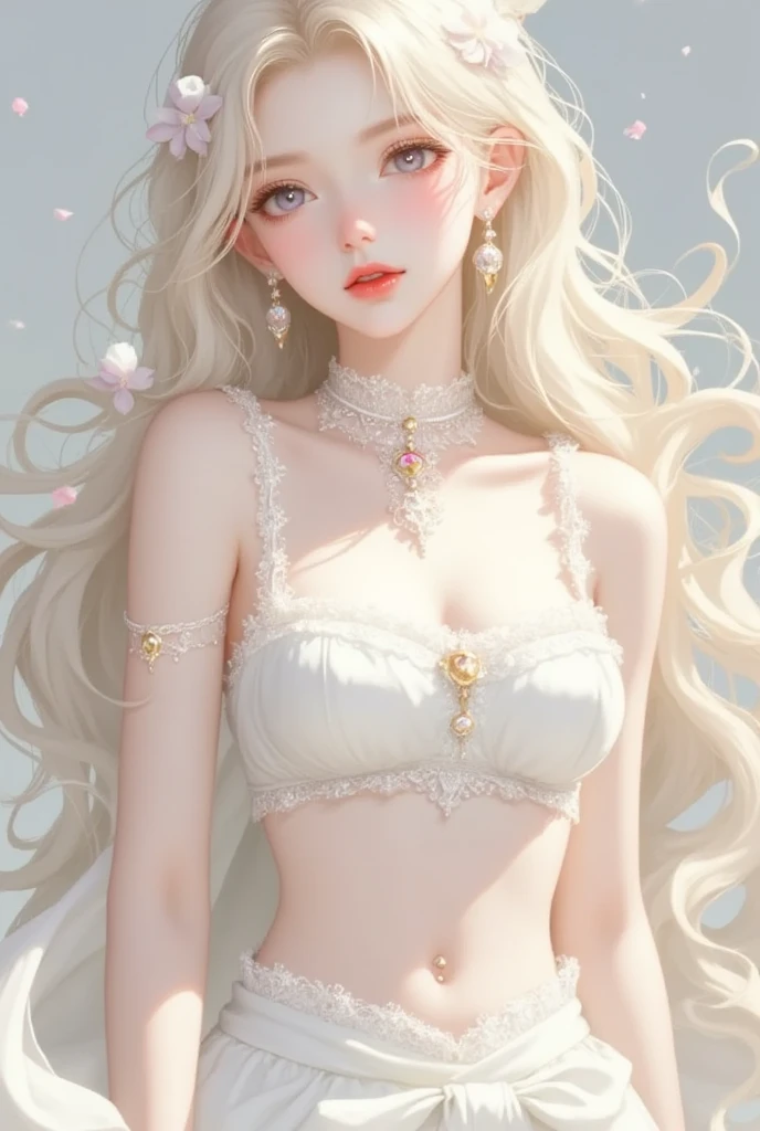 Hard NSFW, ((dark fantasy)), ((wavy hair, pale skin, long light blond hair),((light blue eyes)), freckles, on knees, warm light,( 16 years old),,Naked,busty,Glamour,Gorgeous,monochromes,erotic posing,Dynamic Posing,Arrange Pose,Dramatic,Cinematic,Detailed background, Dynamic Angle,From the angle of the film,Gothic background, Dark fantastic view,Best Quality,masutepiece,8K,The ultimate detailed dark background, Top image quality、RAW photography、超A high resolution,cropped shoulders, overall look is very erotic、Shot for one person only, model shoot, Large round chest, Beautiful Eyes of Details、Very slender eyes、Beautiful eyelashes、Very slim physique, with blush cheeks, black bra and panties