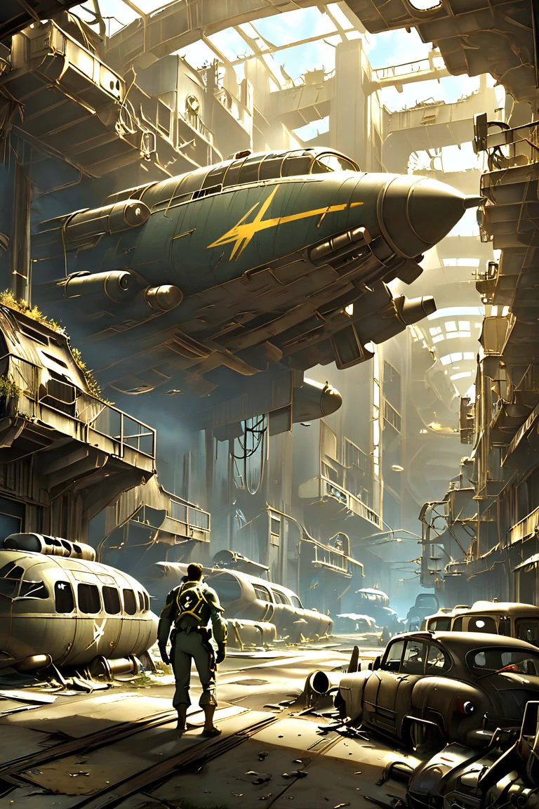 (Absurdo, alto, ultra detalhados), alto, scenary, Post apocalyptic, Marte, Wreckage of a spaceship strewn across the ground, dust and smoke, pedras