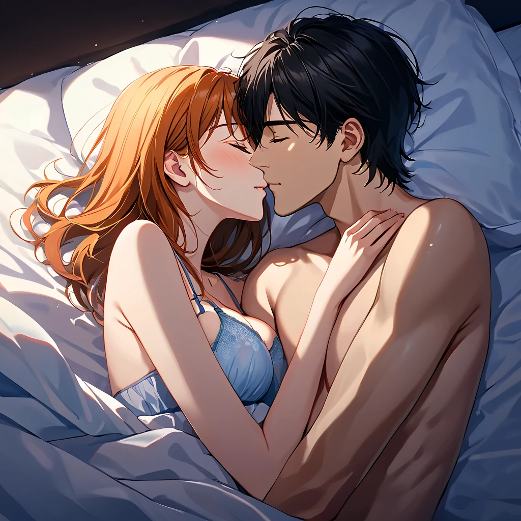 😉+💦+🍆+🍑+🥵+🥛+🥰 anime sex boy and girl no cloth in bed and bantumlum