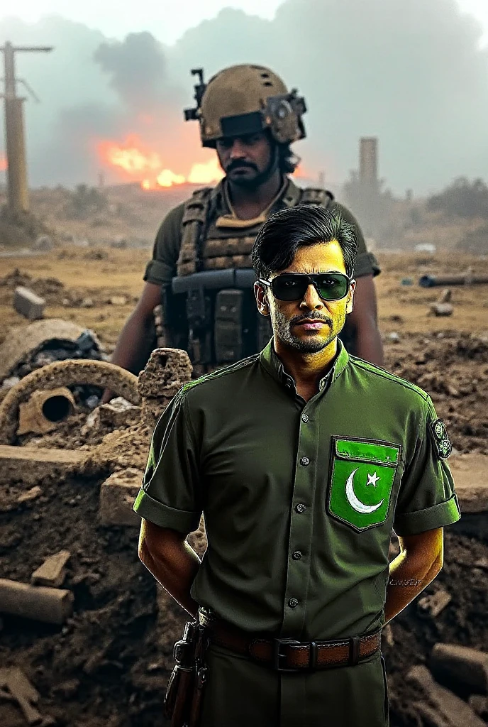 Malaysia guy age 2s. big muscle Handsome Man wear Blackshirt salute position. Cargo pant camouflage red army green black. firefighter jumpsuit wear tight in . Very muscle body. many girl hijab colorfull women cheerfull face clapping hand surrounded man . Firetruck background.