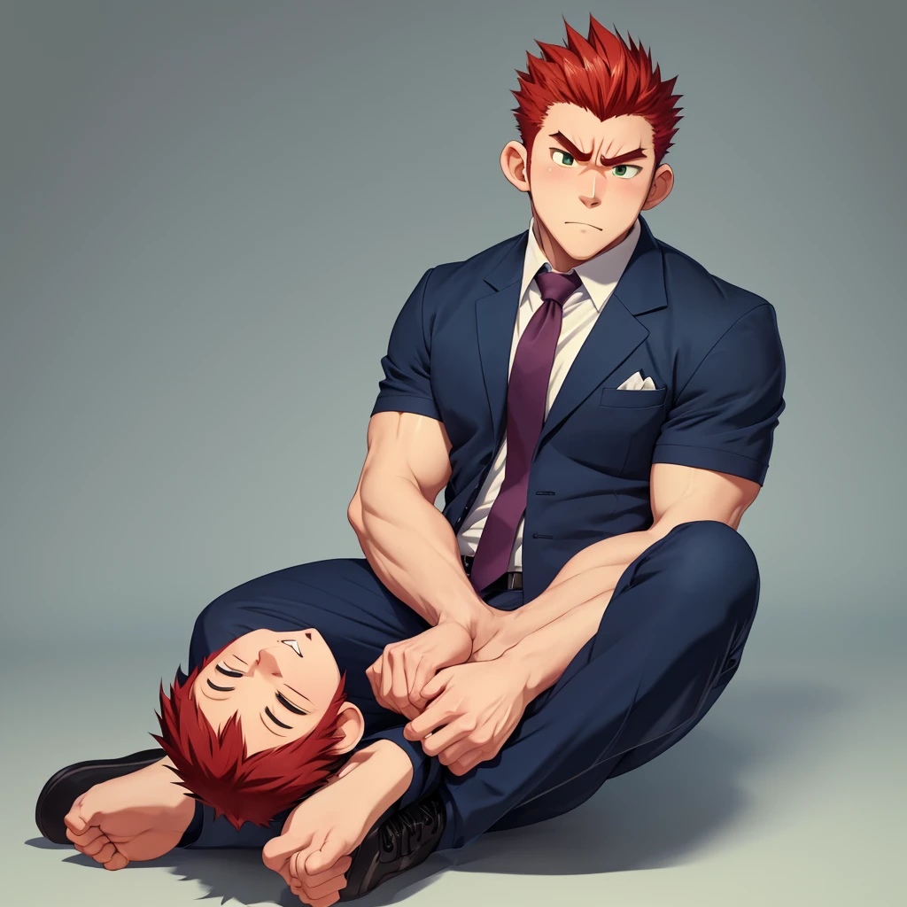 high quality,HD,16k,sharp lines,a picture of two women wrestl each other on tile floor of house, cleavage, freestyle grappling suit, freestyle Wrestling mat, toes, toenail polish, showing their Ushiro Kesa Gatame techniques with a lot of sweat on their body