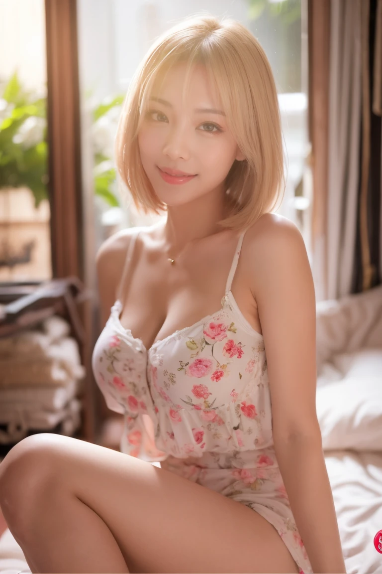 flying debris、highest quality、An illustration、highest quality、got it、High resolution、8k wallpaper、Perfect dynamic composition、(((Ezvian Everywhere)))、((From below))、Beautiful and cute 20 year old girl、Beautiful face in every detail、Delicate and cute eyes、Fine skin、Red cheeks.、shy、(Semi-short hair:1.3)、(wavy blonde hair)、Small breasts、Bold sexy pose、smile、Small breasts、Between the legs、Small Ass、Thin butt、Generated on the eaves.、Narrow shoulders、wavy blonde hair、blonde、Heart-shaped earrings、smile、、Gold Bracelets、At the festival、So you can see all the way to your feet、Summer festival、in yukata、Wear a yukata with a large floral pattern、Tie your hair back、Fireworks Festival Venue、