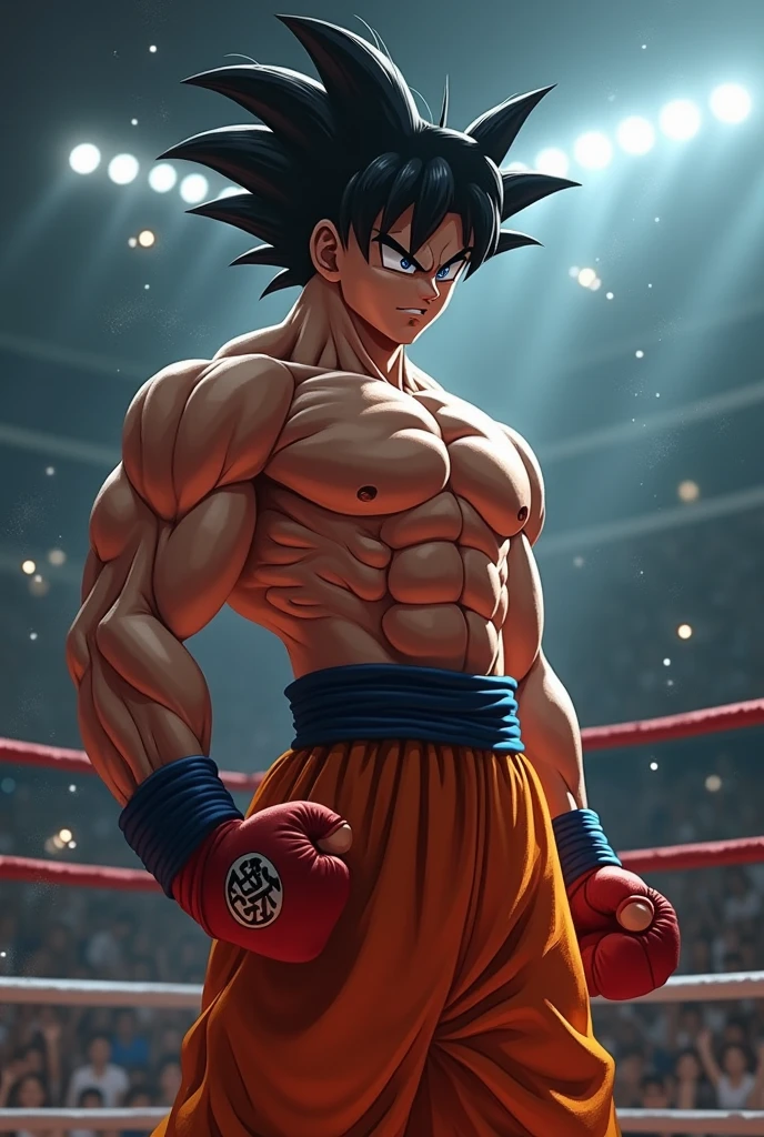 Goku a boxer