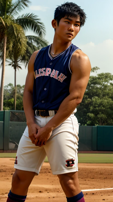 guante junto a un bat y una pelota de beisbol