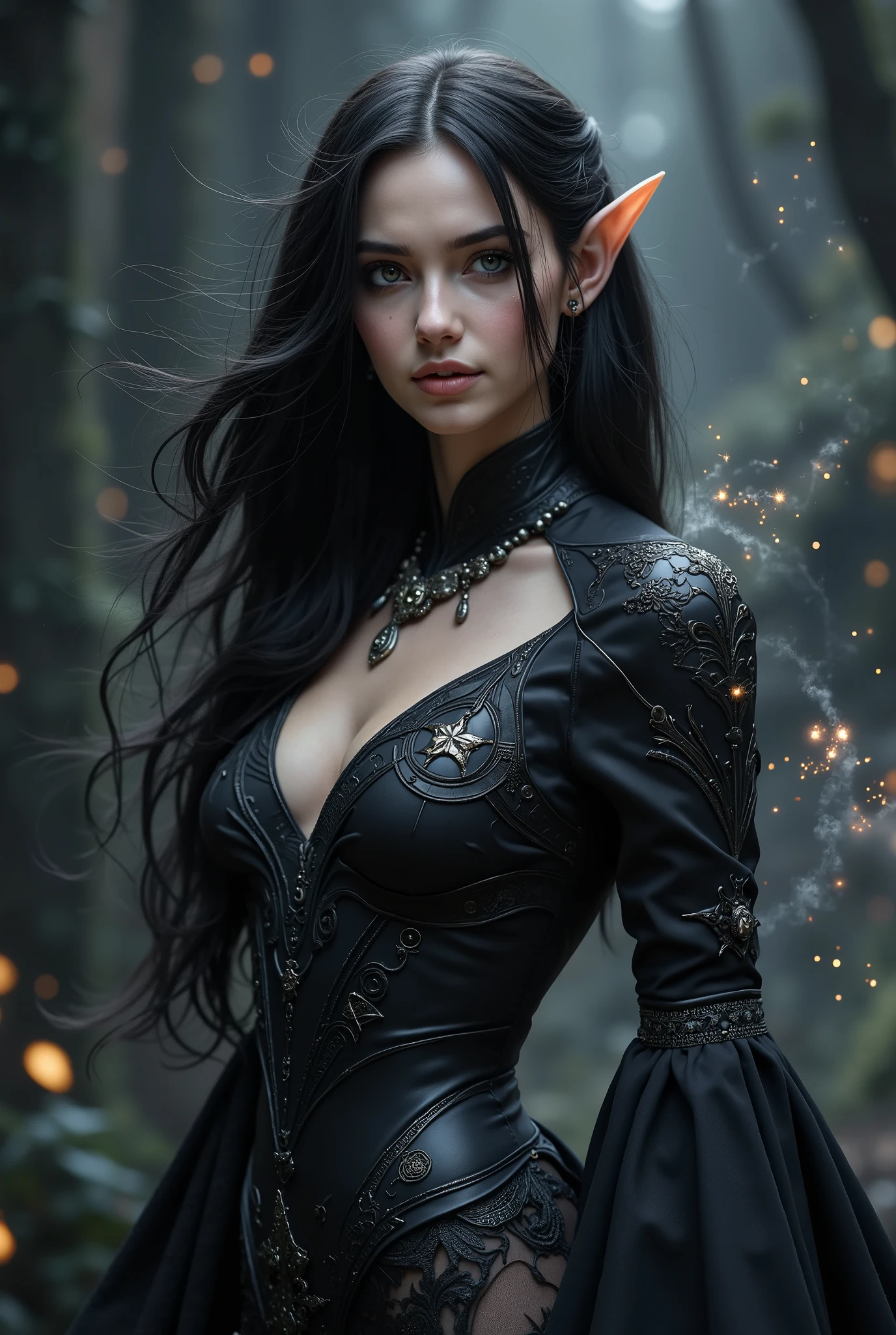 Evolution is the increase of complexity of complex systems., Holy Sexy Dark Elf, smile