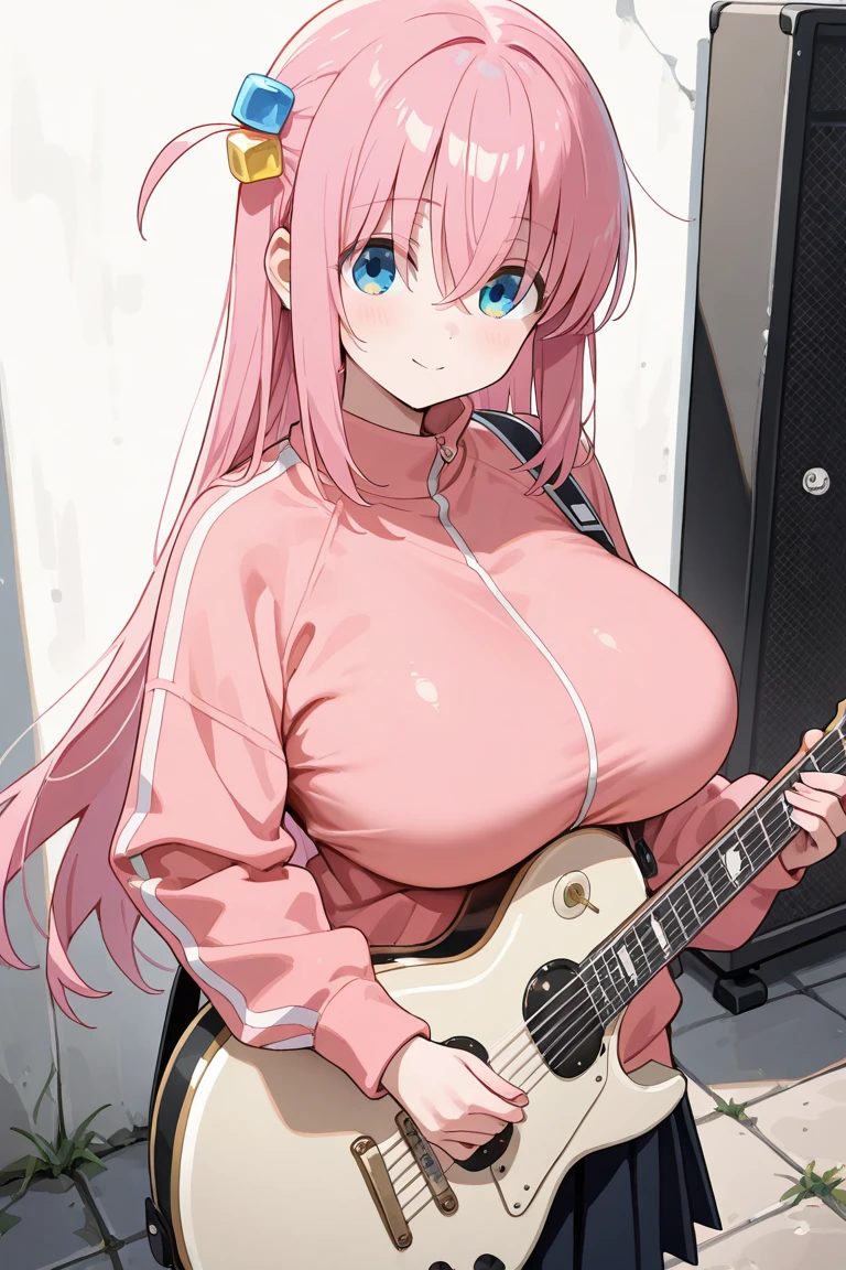 masterpiece,Beautiful adult woman ,Megurine Luka,Megurine Lukaの公式衣装,headphone,Black costume with gold decoration,Pink long hair,blue eyes,Embarrassed expression,blush,E cup breasts,Showing nipples,With a short penis between her breasts,Titty fucking the penis,Put your chest close,Taking a short penis deep in her mouth,Blowjob,Semen from the penis,Draw the upper body,front,First-person view,Bedroom