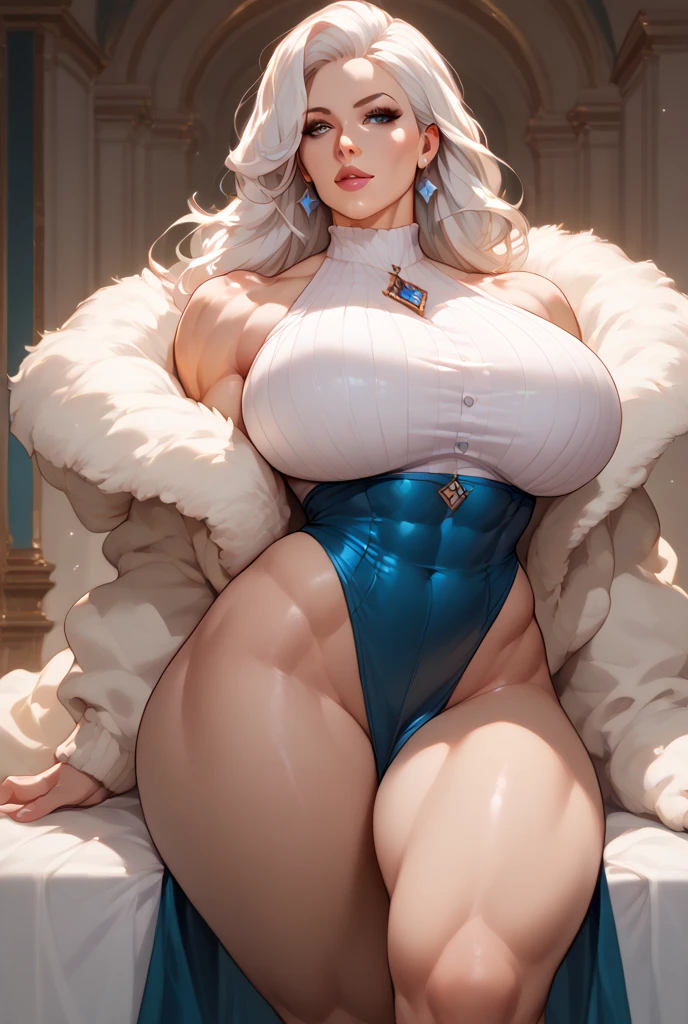 score_9, score_8_up, score_7_up, 1girl, ExpressiveH, solo, elf, huge breast, thick thighs, nipple, pussy, looking at the viewer, any pose, blush, sweat, , glossy lips, ultra detailed, concept, milf, abs, on knees, seductive, hands, PUSSY, leg up, ornaments, , brown skin, oiled up