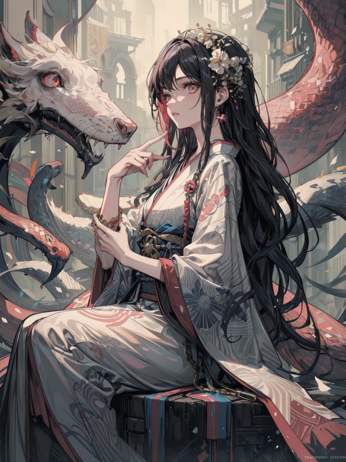 chang dragon to gold color