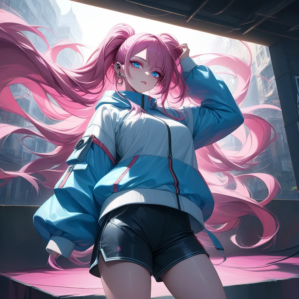 1 girl, ((solo)), absurdres, best quality,1girl, solo, Black hair, crop top, mini skirt, choker, (graffiti:1.5), paint splatter, arms behind back, (slouching), leaning back, ((pink hair)), ((medium breast)), against wall, (leaning to the side:0.25), looking at viewer, armband, thigh strap, streaked hair, paint on body, upturned eyes, head down, head tilt, (from side:0.75), bored, (expressionless:0.75), ,drenched all over the body,seen from the front, hair straight, mostly cloudy sky,(((tmasterpiece),(Very detailed CG unity 8K wallpaper),best qualtiy,cinmatic lighting,detailed back ground,beatiful detailed eyes,Bright pupils,(Very fine and beautiful),(Beautiful and detailed eye description),ultra - detailed,tmasterpiece,)),facing at camera,(Full body photo),revealing breasts,Bare genitalia, Bulge,Camel toes,frontage,Raised sexy,Flushed complexion,(((cum in tongue))), ((cum in face)), crazy, open mouth, screaming, ahegao, heavy breathing, blush,frontage,high-heels, 、BDSM、、Sex Expressions、((a large amount of cloudy liquid drips from the genitals、Vibrator in )), wet all body((Drenched body)) white milk spill, ((ahegeo face)), blushing face, show , show breasts, show vargina,Show shoes,A high resolution,ultra - detailed),revealing breasts, Bulge,legs are open,Raised sexy,Flushed complexion,Open-mouthed,frontage,full body