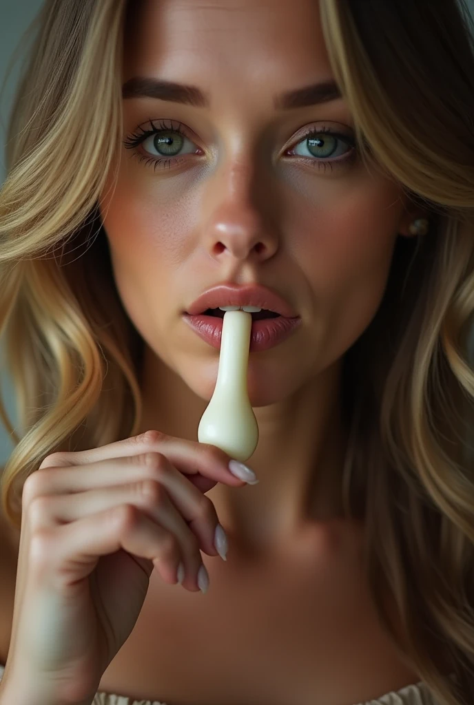 Pearl sucking penis