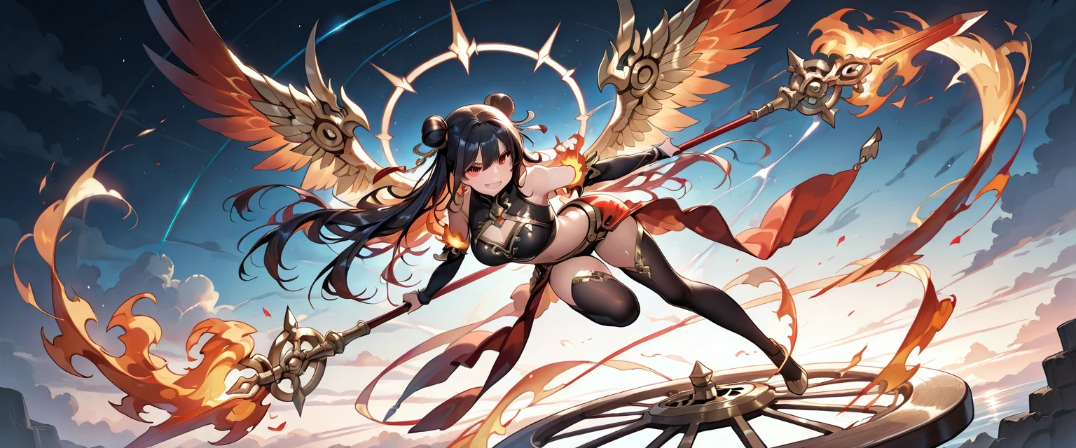 battlemech，（Blonde girl），(Huge ponytail),Glowing blue eyes，Blue Light Energy Longsword，Galactic，Mechanical and exquisite，（（Blonde Beauty））pubic detail，mech wings，elegent，Blue Mecha，Glowing blue-blue eyes，（Stocking Heels），land，Mechanical and exquisite，pubic detail，mech wings，elegent，The tree々，There are hands and feet，angled，angled，immensity，Wind，hazy，Mecha's eyes glow blue，Blue Mecha，Glowing blue-blue eyes，Holding the sword of delicate light energy，Skysky，Mechanical and exquisite，pubic detail，Huge mech wings，elegent，The tree々，There are hands and feet，angled，angled，immensity，baiyun，hazy，Mecha's eyes glow blue，pubic detail，Winds of the future，sacredness，Cavalier，battlemech，Glowing blue eyes，Blue Delicate Sniper Rifle，Skysky，Mechanical and exquisite，pubic detail，Huge mech wings，elegent，The tree々，There are hands and feet，angled，angled，immensity，baiyun，hazy，Mecha's eyes glow blue，pubic detail，Winds of the future，sacredness，Cavalier，the face is clear，Face wearing mask armor，masterpaintings，best qualtiy，offcial art，the Extremely Detailed CG Unity 8K Wallpapers，brightened light，（light particules，（Illustration）（Farbe）goodlooking，impeccable，（（Graphic Painting）），（Heavier stroke）），（bold lines），Highest image quality，masterpaintings，Filigree，long eyeslashes，（（（silhuette））），Very detailed background，tulips，Banana leaves，lilie，dew，Date palm flowers，Ryu，Light white off-the-shoulder dress，Mottled sunlight，（Close-up of people），（Beautiful little in good shape）（（Super best quality））， （（A very masterpiece））， （（super detailing：1.4））， （（hyper realistic lifelike 3d））， Dragon Warrior Girl， Mechanical body， Dynamic action poses in battle scenes， Mechanical weapons of very complex and heavy fighters， Off-the-shoulder fashion that blends dense and complex steampunk with dense gothic lolita， Complex steampunk headgear， very thin long legs， Mechanical boots above the knee， Fluttering lace flared mini skirt， beautiful small breasts directed upwards，Somewhat long, Vertical curly silver hair fluttering in the
