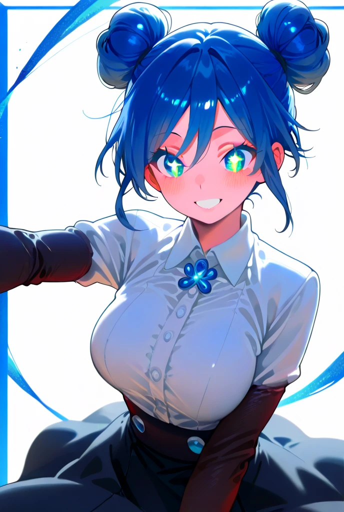 (masterpiece), best quality, (((ultra detailed, 8k quality))), expressive eyes, perfect face, perfect anatomy, perfect body, scene, <lora:scene_:0.7>, <lora:more_details:0.7>, <lora:beautiful_detailed_eyes:0.5>, <lora:GoodHands-beta2:0.7>, <lora:give_it_a_name:0.7>, 
(dynamic pose)), <lora:minase_V1.3:0.7>,minase, solo, 1girl, smile, looking at viewer, blue bow, blue eye, , bow, side ponytail,, blue hair, upper body, bowtie, anime background,, bare shoulders, brown pantyhose, bowtie, rabbit ears, red bow, leotard, wrist cuffs, strapless, detached collar, fake animal ears, playboy bunny, red bowtie, leotard, strapless leotard, elbow gloves