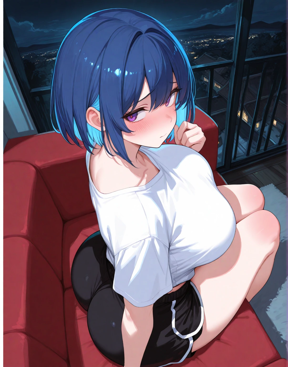 Squat、Nipples、pubic hair、score_9、score_8_up、score_7_up、source_anime BREAK 1girl、ass pov、Rei Ayanami、Hypnosis、Are standing、street at night,、heart-shaped pupils、Completely naked、brainwashing、blush、Staring at the audience、Telephone、heart、eye symbol、rating_questionable、takeda hiromitsu style、