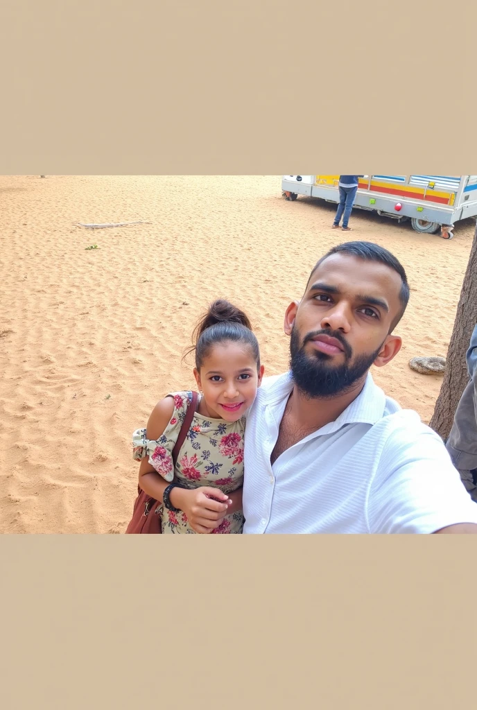 There's a man and a girl posing for a photo, Mohamed Reda, edu souza, with a kid, Tomado com Sony Alpha 9, imagem de qualidade muito baixa, 1614572159, Alarcon Cartunista, david rios ferreira, Riyahd Cassiem, Zenra Taliyah, Emad Mostaque