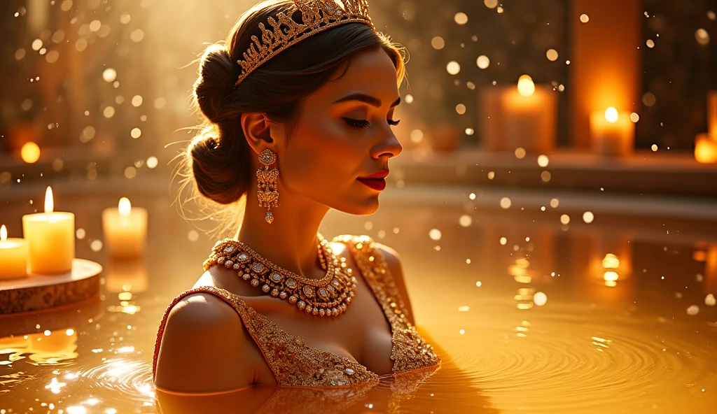 (best quality:1.3), (masterpiece:1.2), (realistic:1.2), (detailed:1.3), award winning photo of sexy woman, (quiron_TeaganPresley_v3:1), blue eyes, black hair, smile, czech supermodel, medium breasts, abs, toned body, complex jelly silk dress, (wearing (jewelled headdress ( diamond, ruby, sapphire, gemstones) and necklace)), (long hair blowing in the wind), (good anatomy:1.2) , cinematic, well rendered, concept, An exquisite sculpture of a (majestic golden dragon:1.), perched on a (jagged:1.2) (mountaintop:1.3), bathed in the glow of a (setting sun:1.3), (intricate:1.2), (detailed:1.2) scales shimmer in the light, and its (fiery:1.3) breath creates a smoky haze around it. The background features a (misty:1.15) mountain range and a (lush:1.2) forest below, (vibrant colors:1.1), (dramatic lighting:1.2),
wide hips, windblown hair, swirly bokeh, sharp focus, vibrant, <lora:quiron_TeaganPresley_v3:1>