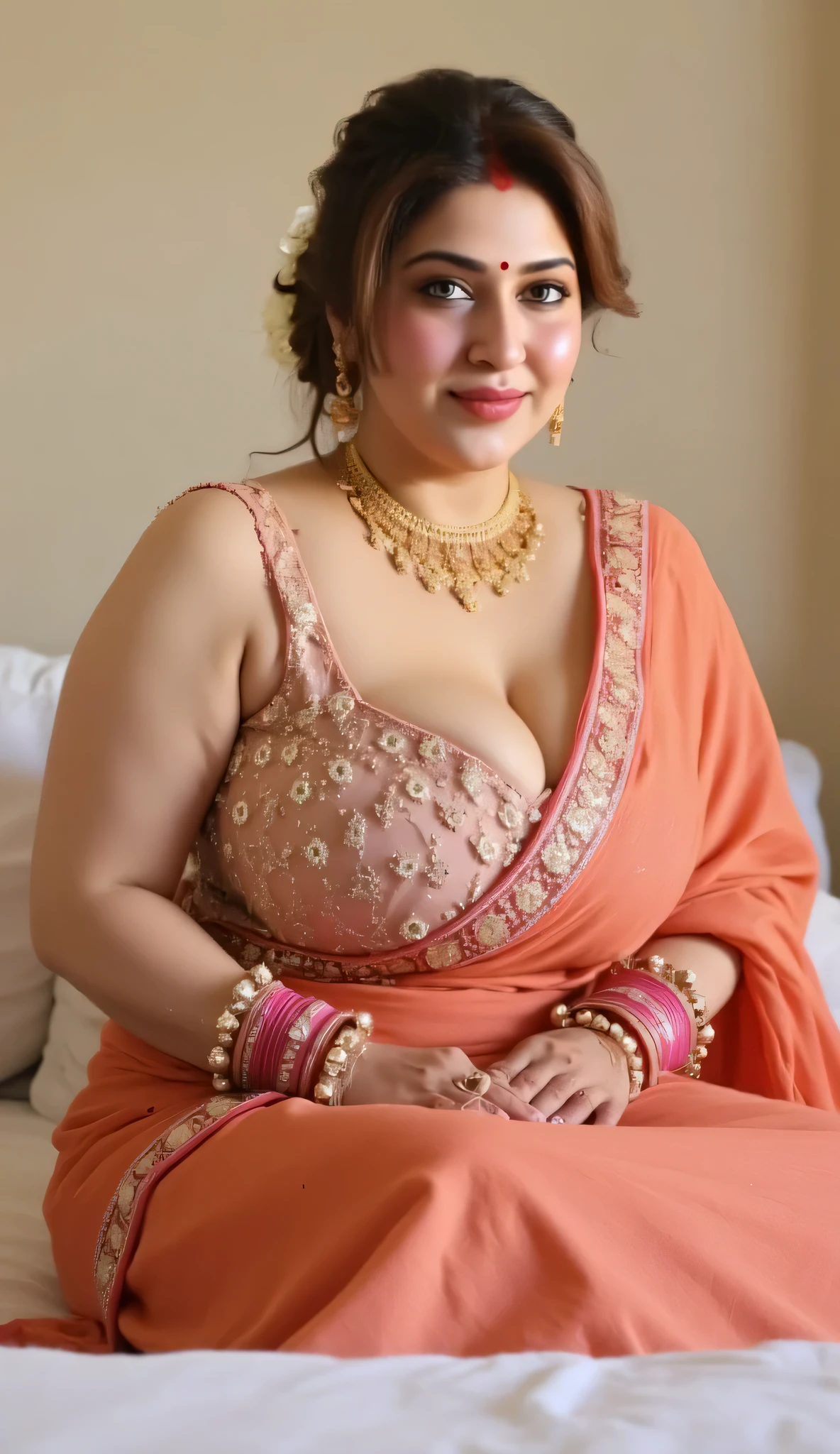 Sexy fat plus size indian bhabhi, 60 years old Woman, big Indian mommy, horny mommy, hot Amma, big Indian aunty bhabhi, wide body , heavy figure, sleeveless blouse, desi hot aunty, looks like Kriti Sanon, wearing sleeveless saree blouse, sexy sequin saree, bold saree fashion, bong saree fashion, bold hot photoshoot, sexy sequin saree, she has fleshy arms and fat wide belly, sexy armpits, showing her attractive fleshy figure, high quality skin, skin pores, skin texture, deep juicy navel, sexy navel folds, fleshy figure, jiggly belly, hyper realistic skin, RAW Foto, thick juicy figure, semma figure, hot chechi, hot Amma, aunty looking very hot in sleeveless blouse, sexy modern sleeveless blouse, Sheer Sleeveless Blouse, off shoulder blouse, aunty is very popular among young boys, seductive pose, goddess of seduction, kamadevi,