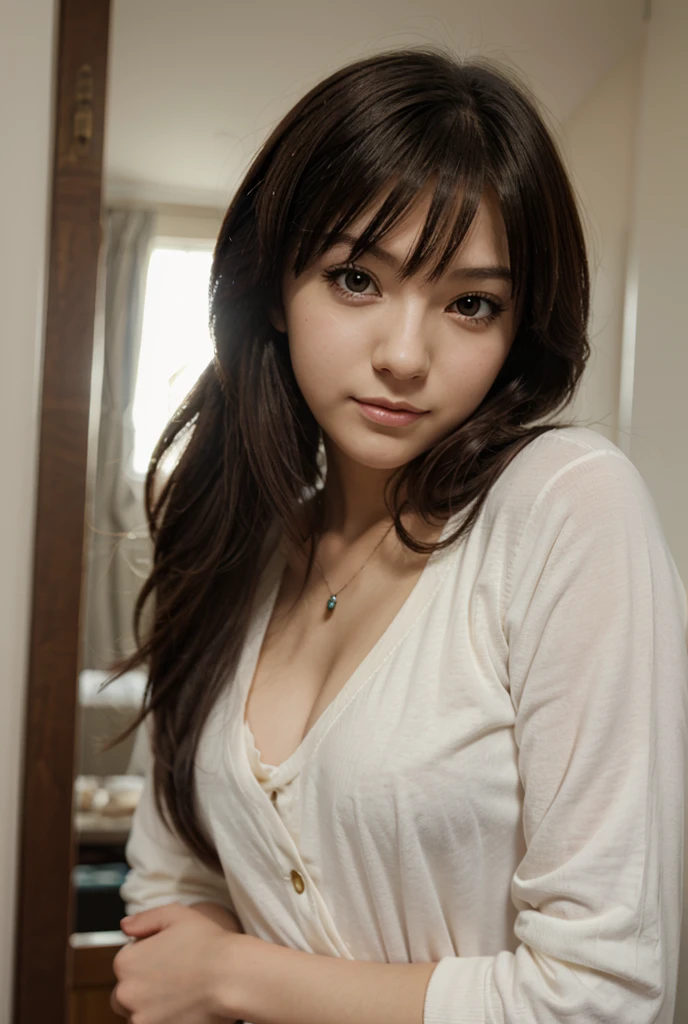 Beautiful anime woman