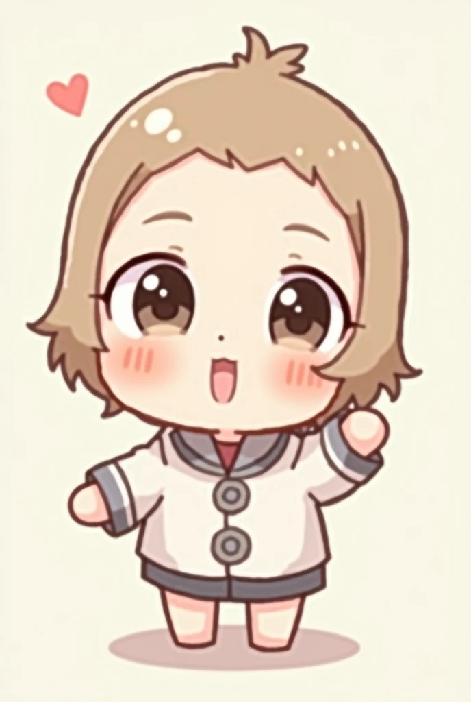 emoji, chibi, big head, upper body, laugh, sad, character traits