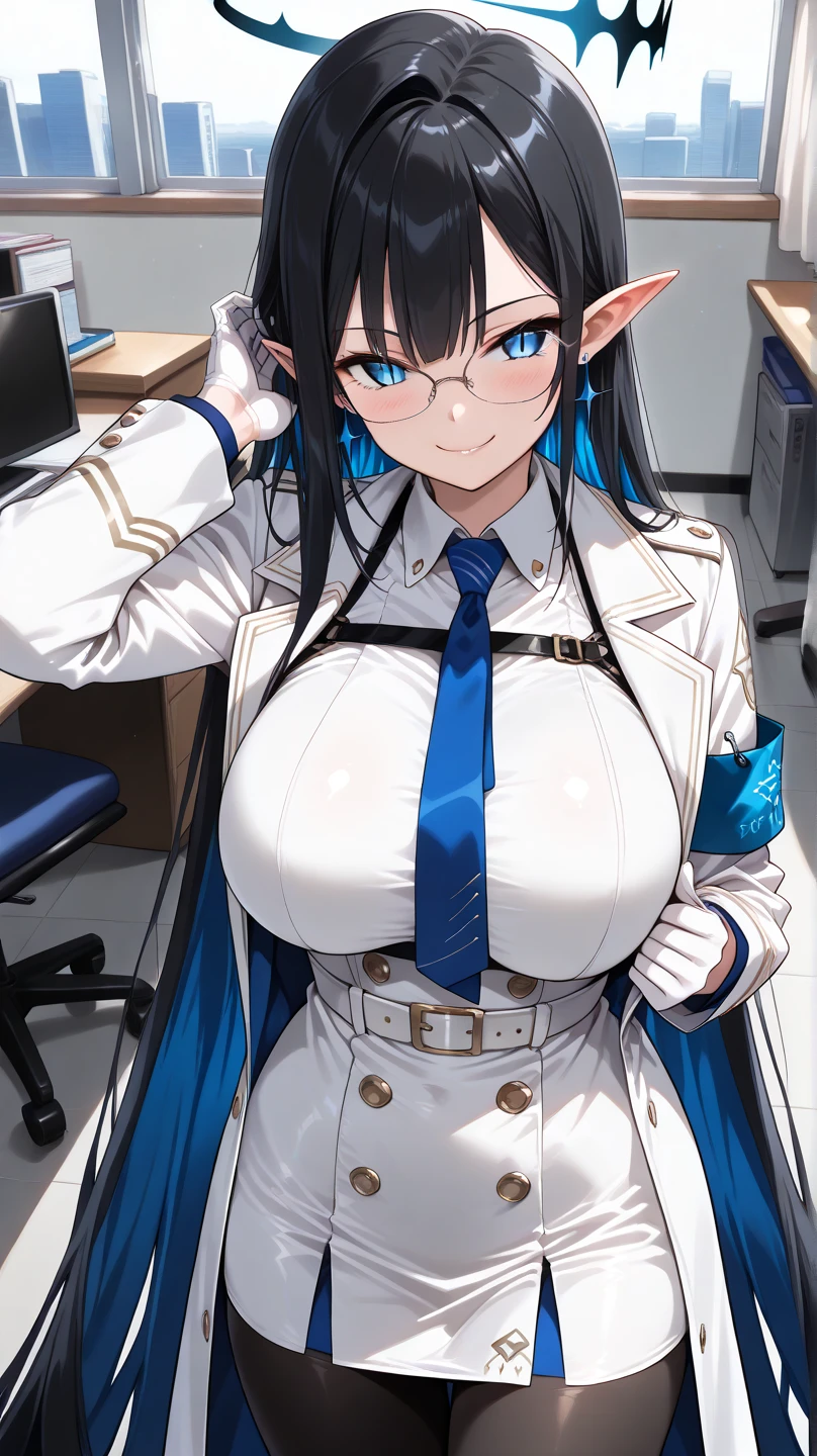 Busty anime girl posing in the medical room, (nurses uniform, beautidful eyes，Meticulous details), seductive anime girls, smooth anime cg art, oppai, Anime cute art style, Girl in nurse's uniform, [ 4K digital art ]!!, thicc, Cute anime waifu wearing beautiful nurse uniform, (SFW) work insurance, fluffy chest, Kitagawa Ocean Fan Art, attractive anime girls