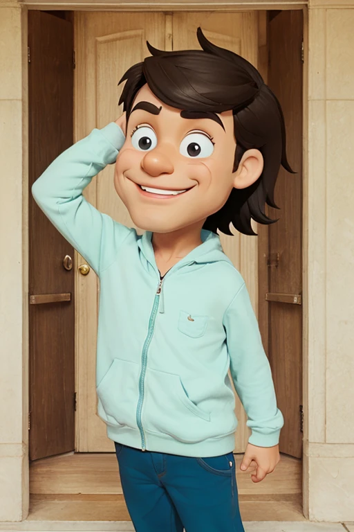 baljeet con terno Del dibujo de fineas y ferb 