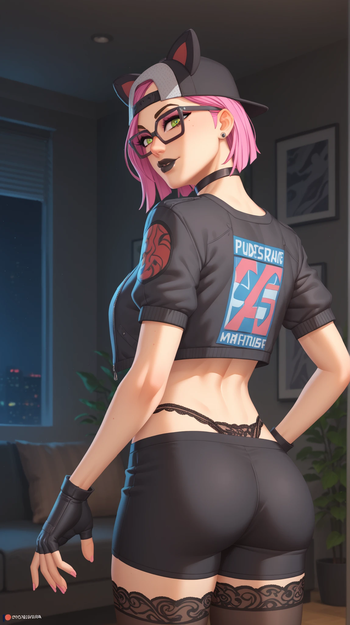 uma pintura digital da spider gwen utilizando, cabelos longos, arte cyberpunk de Josan Gonzalez, vencedora do concurso behance, afrofuturismo, synthwave, neon, neon brilhante,coxas grossas, cintura fina, , nsfw, pouca roupa, arte erotica, anime, roupas  rasgada de batalha, extremamente sexualizada, corpo suado, NSFW, seios grandes, bunda grande, HD, 8k, Alta qualidade, detalhes, corpo perfeito, destaque o corpo, detalhe no rosto perfeito, Detail in the background