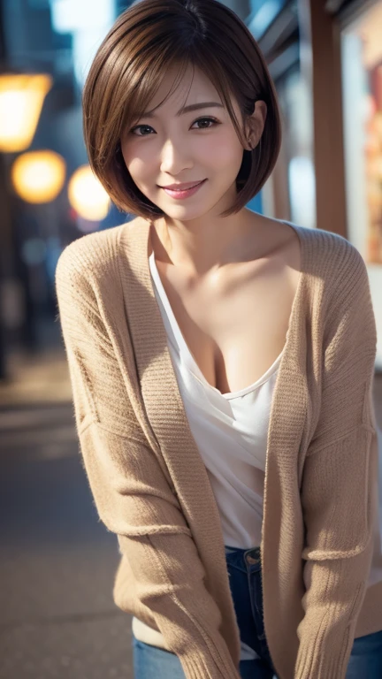 (8k, RAW Photos, Highest quality, masterpiece: 1.2), Very detailedな, Super Resolution, (Genuine, Genuine photos: 1.37), High-resolution RAW color photos, Professional photos, とても細かくて美Shii, Very detailed, 8k wallpapers, Amazing details, Large file size, Official Art, Very detailed CG Unity 8k wallpapers, Very detailed beautiful girls, Very detailed faces, Very detailed目, Very detailed肌, Very elaborate fingers, Very detailed鼻, Very sophisticated mouth, Perfect Anatomy, Detailed Background, Detailed clothing, One Girl, (20:1.2), 20th Generation, cute Girl, Realistic body, , White skin, Glowing Skin, the body is slim, Black Hair, short hair, (Blunt bangs: 1.2), cute, like々Shii, かわいらShii顔, Realistic Face, Delicate eyes, Sale Eyes, ( (cute夏服)), ((wonderful)) Earrings, Looking into the camera, positive, traitor, Dynamic Lighting, C cup breasts,close, close, Sitting,Smiling with teeth showing, 