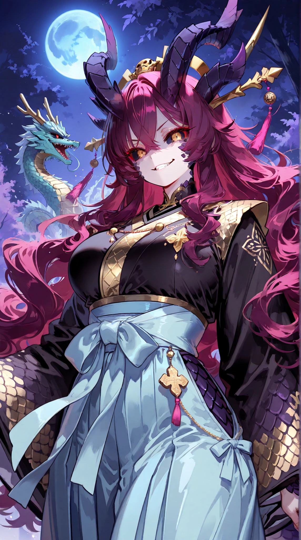 A beautiful dragon girl exposing, highly detailed, highest quality, best quality, masterpiece,
