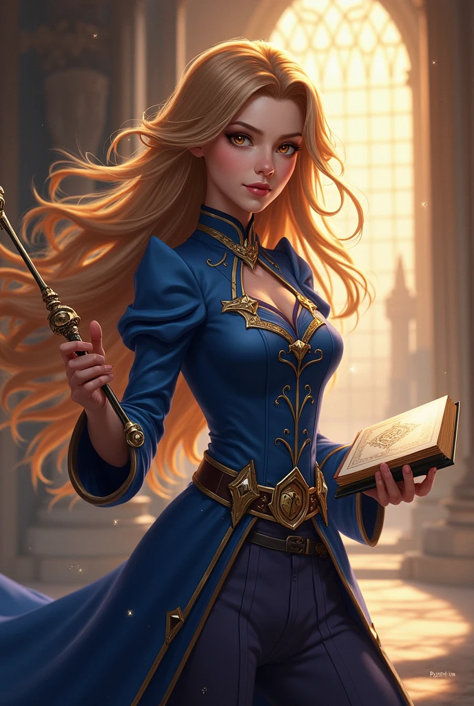 rating_safe, score_8_up, score_7_up, score_6_up, uncensored, shiny skin, small breasts, pale skin, cute perfect face, (???-like proportions), big head with big green eyes, thin body, tiny limbs, (((beautiful golden hair, flowing blonde locks))), full body shot of (tiny prepubescent innocent young mage-girl standing before viewer and looking up at viewer), (hand patting girl's head), (girl clutching simple gnarly magic staff), (cute smile), white embroidered stockings, ((tight childish fantasy-mage-robes)), big amazing green eyes,  detailed background, (inside medieval village marketplace), (tiny prepubescent child), low light, magic necklace, girl receiving headpats, full-body shot