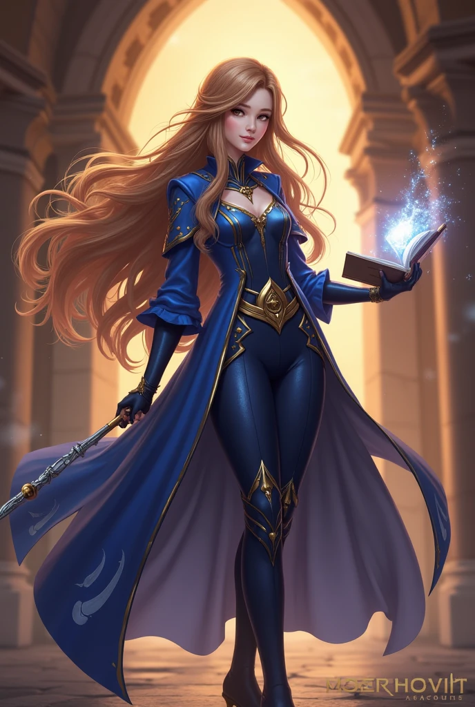 a sorceress casting a AlchemyPunkAI spell in magical library exquisite beautiful human woman ((full body shot: 1.5)), ((anatomically correct: 1.5)) (ultra detailed face: 1.4), dynamic skin complexion, dynamic hair style, dynamic hair color,  she is wearing a long dark dress, intricate dark dress, small cleavage, long white cloak, (high heeled boots: 1.3) fantasy magical laboratory, books, potions, and magical study items,  background,  vibrant, Ultra-high resolution, High Contrast, (masterpiece:1.5), highest quality, Best aesthetics), best details, best quality, highres, 16k, [ultra detailed], masterpiece, best quality, (extremely detailed) RAW,fantasy art, dnd art, fantasy art, realistic art,  (ultra details, Masterpiece, best quality), AlchemyPunkAI, Cinematic Hollywood Film