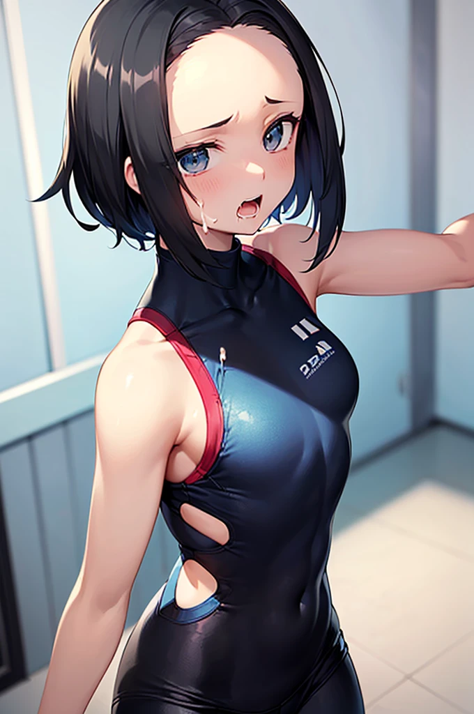 ((highest quality)), ((table top)), (be familiar with: 1.4), (absurd), Caucasian female fighter pilot ready for war, Walk in front, muscular sculptural body defined, closed mouth, muscular body covered by technological clothing, Neon Genesis Evangelion Suit, cyber punk, generous neckline, ((Perfect big breasts)), (blue eyes without pupils), long manga-style eyelashes, near the real, mad face, sexy pose, Centered, Scale to fit, nffsw (high dynamic range),ray tracing,super resolution,unreal 5,Dispersed underground, PBR texture, Post-processing, anisotropic filtering, Depth of bounds written, maximum clarity and sharpness, multilayer texture, surface shading, Accurate simulation of light-matter interactions, perfect proportions, Rule of thirds, highest quality、In 8K、super detailed, Being on the roof of a skyscraper, Smooth bodysuit