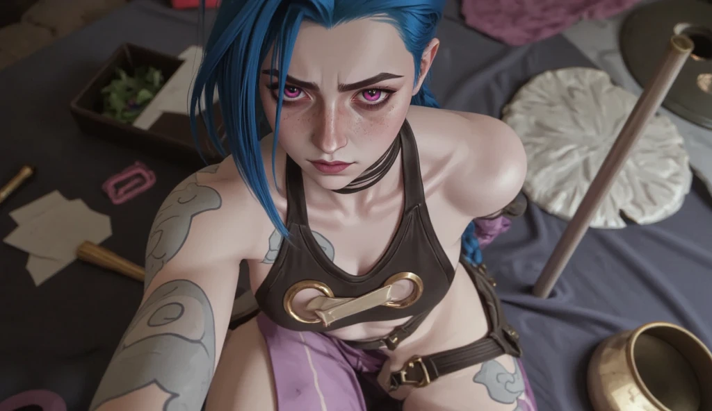 arcane jinx blowjob, sucking dick, sucking cock