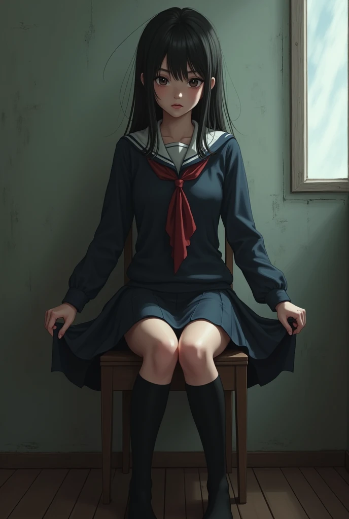 Asian school girl