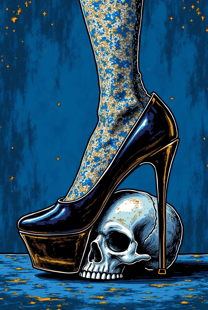 The beautiful girl in lace top and leggings is sitting astride a pile of skeletons in the center of the picture. She is holding a trembling sausage with juice squeezed out in her hand and smiling. There are multiple comic storyboards in the background,cbt, sausage bondage,sausage insertion,Sexy, trampling sausage with high heels heel,(masterpiece, best quality:1.2),1 beautiful girl,sexy,comic storyboard:2, leggings, sit astride, axially symmetrical:2, ,femdom,sounding,cbt,hold,smile,colorful,leggings,thin gap,cameltoe,insertion,trembling,juice,spray, Long hair,Lace top,Sexy, Shiny leggings, High heel,cleveage, trampling, in forest, saliva , Mucus